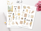 Preview: Girls Paris Sticker Set